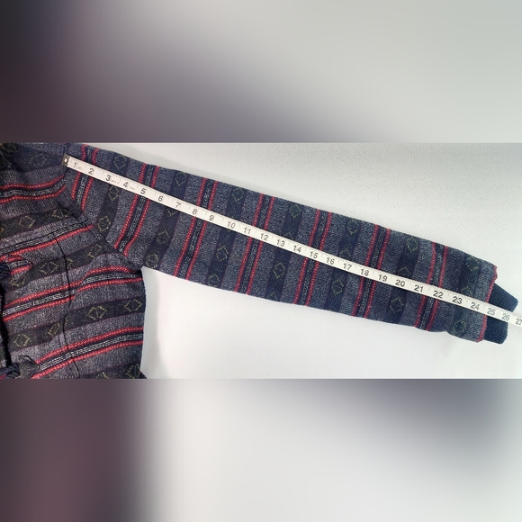 Roxy faux fur sweater style hooded surf duffle jacket/ coat - Picture 12 of 13